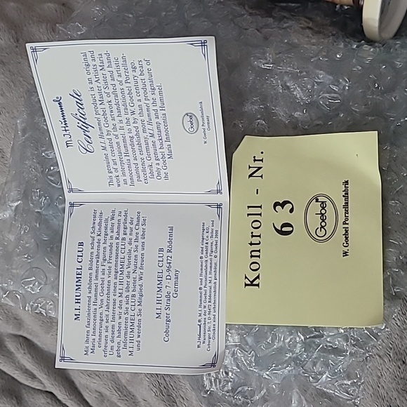 ABC Stunde Honor Student Vintage Goebel Hummel 2087/B 1999 - Picture 9 of 13